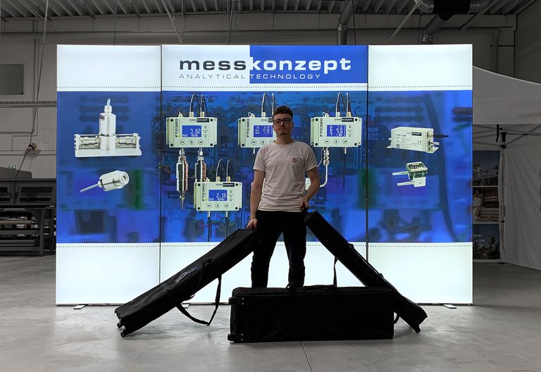 Stand de exposición LED - ALU LightUp - Messkonzept GmbH Stand de exposición LED - ALU LightUp - Messkonzept GmbH