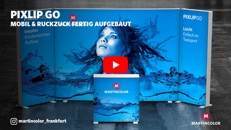LED-Messestand PIXLIP GO