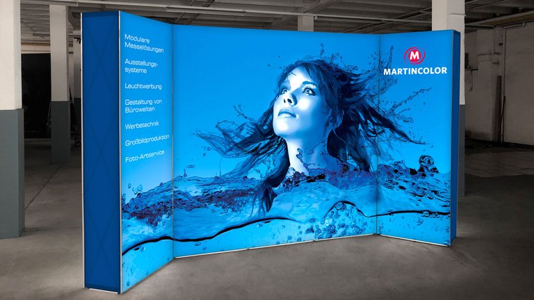 LED Messestand - GRID Lightbox